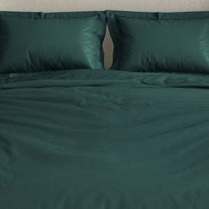 Solid Dark Teal Solid Fleece Blanket - Cushlon By Spaces