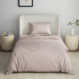 Solid Mauve Solid Fleece Blanket - Cushlon By Spaces