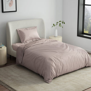 Solid Mauve Solid Fleece Blanket - Cushlon By Spaces