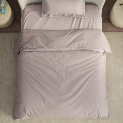 Solid Mauve Solid Fleece Blanket - Cushlon By Spaces