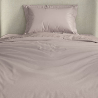 Solid Mauve Solid Fleece Blanket - Cushlon By Spaces