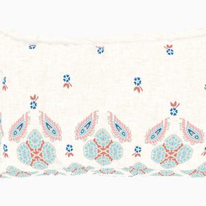 Ornate Eggnog - Cream Viscose Cotton Double Bedsheet - Reagalis By Spaces