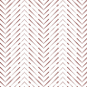 Geometric Fired Brick - Dark Brown 100% Cotton King Size Bedsheet - Maya By Spaces