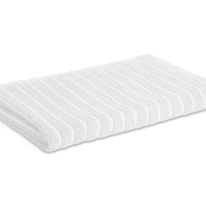 White 100% Cotton Bath Towel - 2-In-1 By Welspun