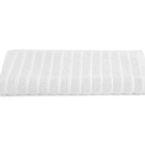 White 100% Cotton Bath Towel - 2-In-1 By Welspun