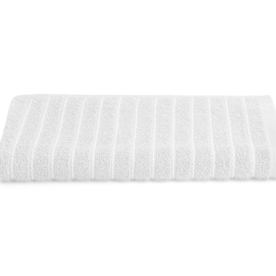 White 100% Cotton Bath Towel - 2-In-1 By Welspun