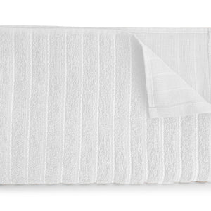 White 100% Cotton Bath Towel - 2-In-1 By Welspun