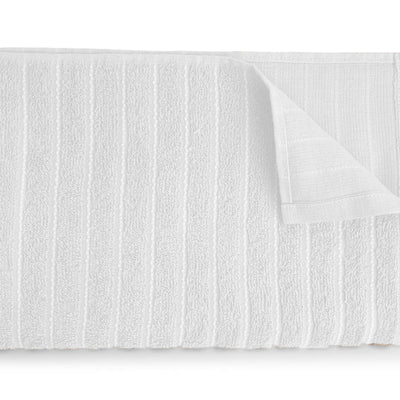 White 100% Cotton Bath Towel - 2-In-1 By Welspun