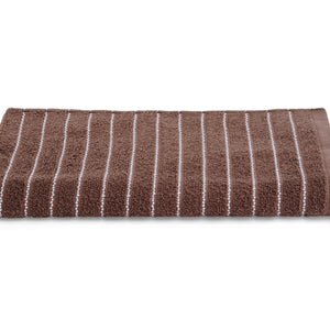 Chocolate 100% Cotton Bath Towel - 2-In-1 By Welspun