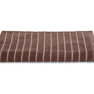 Chocolate 100% Cotton Bath Towel - 2-In-1 By Welspun