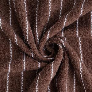 Chocolate 100% Cotton Bath Towel - 2-In-1 By Welspun