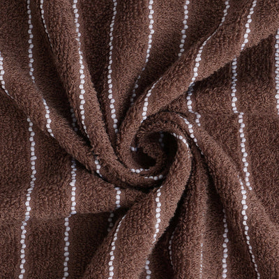 Chocolate 100% Cotton Bath Towel - 2-In-1 By Welspun
