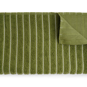 Apple Green 100% Cotton Bath Towel - 2-In-1 By Welspun