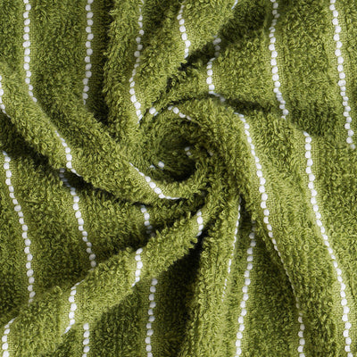 Apple Green 100% Cotton Bath Towel - 2-In-1 By Welspun