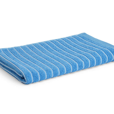 Royal Blue 100% Cotton Bath Towel - 2-In-1 By Welspun