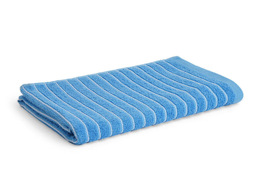 Royal Blue 100% Cotton Bath Towel - 2-In-1 By Welspun