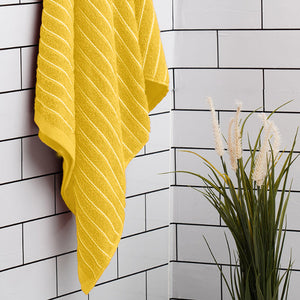 Mimosa 100% Cotton Bath Towel - 2-In-1 By Welspun