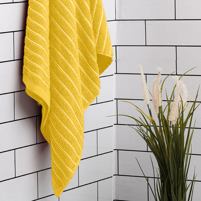 Mimosa 100% Cotton Bath Towel - 2-In-1 By Welspun