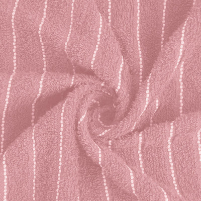 Parfait Pink 100% Cotton Bath Towel - 2-In-1 By Welspun