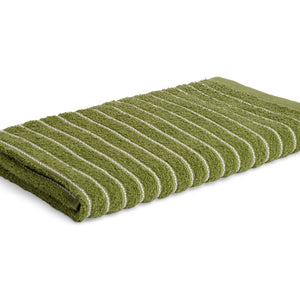 Apple Green - Light Green 100% Cotton Bath Towel - 2-In-1 By Welspun