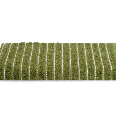 Apple Green - Light Green 100% Cotton Bath Towel - 2-In-1 By Welspun