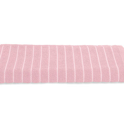 Parfait Pink - Blush 100% Cotton Bath Towel - 2-In-1 By Welspun