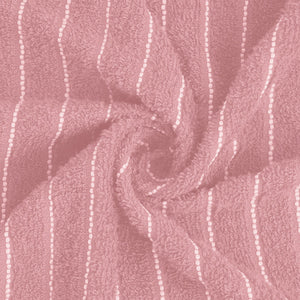 Parfait Pink - Blush 100% Cotton Bath Towel - 2-In-1 By Welspun