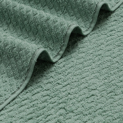 Malachite Green - Light Teal 100% Cotton Bath Towel - Genesis By Spaces