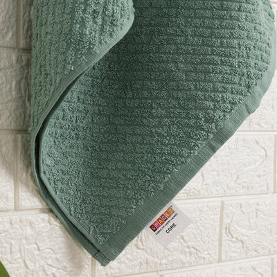 Malachite Green - Light Teal 100% Cotton Bath Towel - Genesis By Spaces