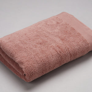 Rose Tan - Blush 100% Egyptian Cotton Bath Towel - Luxury Egyption Cotton By Spaces