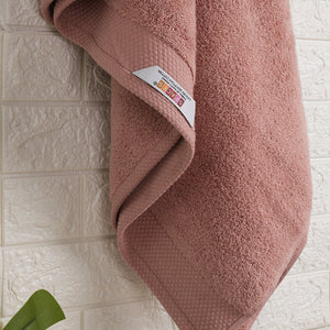 Rose Tan - Blush 100% Egyptian Cotton Bath Towel - Luxury Egyption Cotton By Spaces