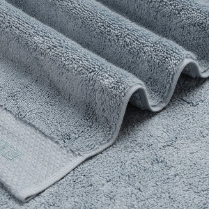 Blue Fog - Light Blue 100% Egyptian Cotton Bath Towel - Luxury Egyption Cotton By Spaces