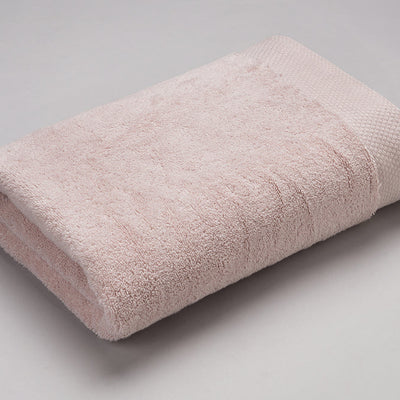 Mauve Chalk - Blush 100% Egyptian Cotton Bath Towel - Luxury Egyption Cotton By Spaces