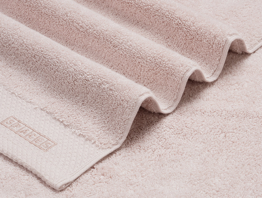 Mauve Chalk - Blush 100% Egyptian Cotton Bath Towel - Luxury Egyption Cotton By Spaces