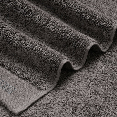 Charcoalgry - Dark Grey 100% Egyptian Cotton Bath Towel - Luxury Egyption Cotton By Spaces