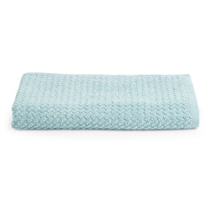 Delicate Blue - Light Blue 100% Cotton Bath Towel - Genesis By Spaces