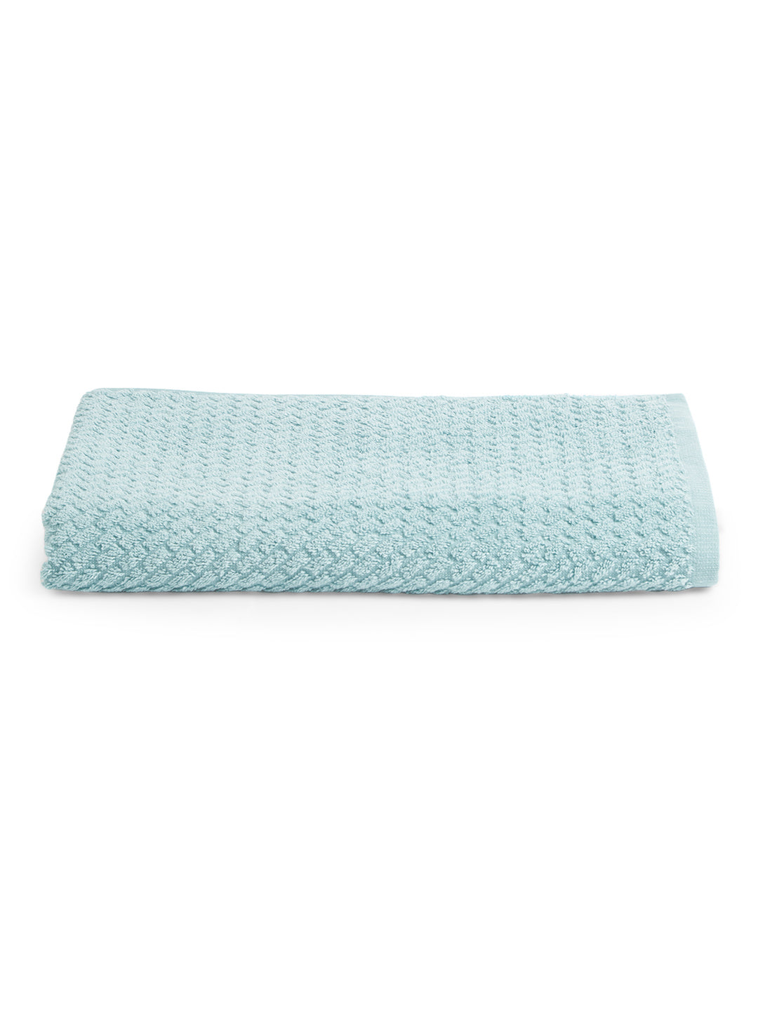 Delicate Blue - Light Blue 100% Cotton Bath Towel - Genesis By Spaces