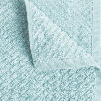 Delicate Blue - Light Blue 100% Cotton Bath Towel - Genesis By Spaces