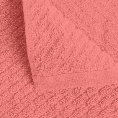 Spiced Coral - Dark Orange 100% Cotton Bath Towel - Genesis By Spaces