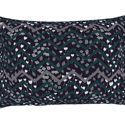 Floral Mulberry Purple - Dark Violet 100% Cotton King Size Bedsheet - Adonia(Anti Bacterial) By Spaces