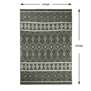 Anti Skid Grey Wonder Full Carpet By Welspun