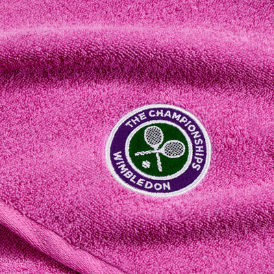 Wimbledon 2023 Hand Towel - 100% Cotton - Rose - By Spaces
