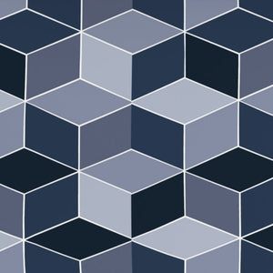 Geometric Light Blue Microfiber Shell Double Dohar - Welspun Dohar By Welspun-1065418