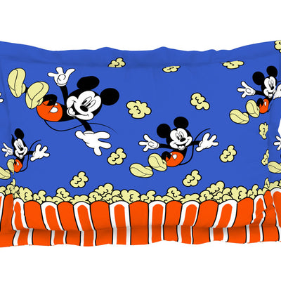 Character Red Orange - Dark Orange 100% Cotton Double Bedsheet - Disney Mickey By Welspun