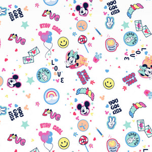 Character Yucca - Light Aqua 100% Cotton Double Bedsheet - Disney Minnie By Welspun