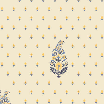 Floral Flint Stone - Dark Grey 100% Cotton King Size Bedsheet - Timeless By Spaces-1065771