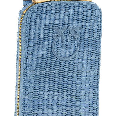 Pinko Raffia Smartphone Holder