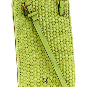 Pinko Raffia Smartphone Holder