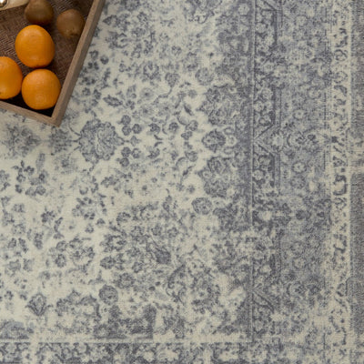 Anti Skid Grey Wonder Full Carpet By Welspun
