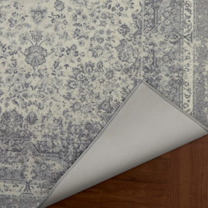 Anti Skid Grey Wonder Full Carpet By Welspun